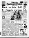 Coventry Evening Telegraph Saturday 01 June 1968 Page 1
