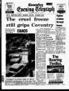 Coventry Evening Telegraph Saturday 08 February 1969 Page 1