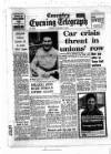 Coventry Evening Telegraph Friday 30 January 1970 Page 1