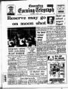 Coventry Evening Telegraph Thursday 09 April 1970 Page 1