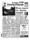 Coventry Evening Telegraph Monday 04 January 1971 Page 1