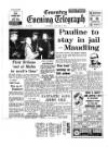 Coventry Evening Telegraph Saturday 01 January 1972 Page 1