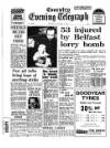 Coventry Evening Telegraph Monday 03 January 1972 Page 1