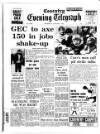 Coventry Evening Telegraph Thursday 06 January 1972 Page 1