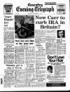 Coventry Evening Telegraph Monday 04 December 1972 Page 1