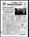 Coventry Evening Telegraph Friday 15 December 1972 Page 1