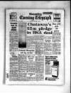 Coventry Evening Telegraph Monday 19 March 1973 Page 1
