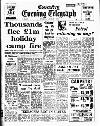Coventry Evening Telegraph Thursday 09 August 1973 Page 1