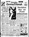 Coventry Evening Telegraph Tuesday 08 October 1974 Page 1