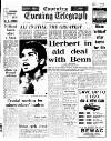 Coventry Evening Telegraph Wednesday 30 October 1974 Page 1
