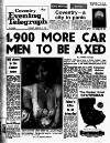 Coventry Evening Telegraph Friday 28 March 1975 Page 1