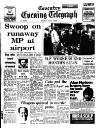Coventry Evening Telegraph Monday 09 June 1975 Page 1