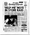 Coventry Evening Telegraph Monday 28 February 1977 Page 1