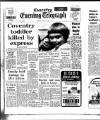 Coventry Evening Telegraph Friday 03 June 1977 Page 1