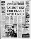 Coventry Evening Telegraph Friday 31 January 1986 Page 1