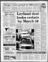 Coventry Evening Telegraph Wednesday 19 February 1986 Page 2