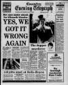 Coventry Evening Telegraph Friday 22 January 1988 Page 1