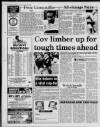 Coventry Evening Telegraph Friday 28 October 1988 Page 54