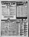 Coventry Evening Telegraph Friday 15 March 1991 Page 44