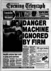 Coventry Evening Telegraph Friday 07 August 1992 Page 1