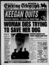 Coventry Evening Telegraph Wednesday 08 January 1997 Page 1