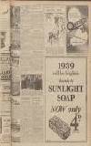 Daily Gazette for Middlesbrough Wednesday 11 January 1939 Page 9