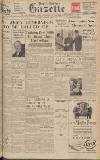 Daily Gazette for Middlesbrough Thursday 09 March 1939 Page 1