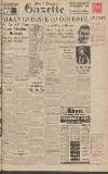 Daily Gazette for Middlesbrough Friday 02 February 1940 Page 1