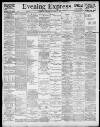 Liverpool Evening Express Saturday 27 November 1897 Page 1