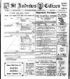 St. Andrews Citizen Saturday 15 October 1921 Page 1