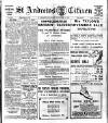 St. Andrews Citizen Saturday 12 November 1921 Page 1