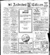St. Andrews Citizen Saturday 02 September 1922 Page 1