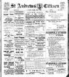 St. Andrews Citizen Saturday 14 August 1926 Page 1