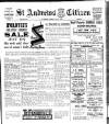 St. Andrews Citizen Saturday 21 July 1928 Page 1