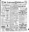 St. Andrews Citizen Saturday 22 August 1931 Page 1