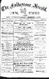 Folkestone, Hythe, Sandgate & Cheriton Herald Saturday 11 April 1891 Page 1