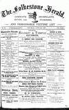 Folkestone, Hythe, Sandgate & Cheriton Herald Saturday 27 June 1891 Page 1
