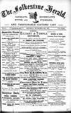 Folkestone, Hythe, Sandgate & Cheriton Herald Saturday 12 September 1891 Page 1