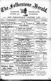 Folkestone, Hythe, Sandgate & Cheriton Herald Saturday 19 September 1891 Page 1