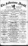 Folkestone, Hythe, Sandgate & Cheriton Herald Saturday 26 September 1891 Page 1