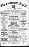 Folkestone, Hythe, Sandgate & Cheriton Herald Saturday 03 October 1891 Page 1