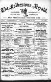 Folkestone, Hythe, Sandgate & Cheriton Herald Saturday 31 October 1891 Page 1