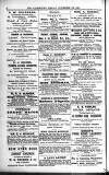Folkestone, Hythe, Sandgate & Cheriton Herald Saturday 07 November 1891 Page 4