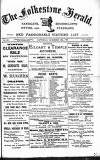 Folkestone, Hythe, Sandgate & Cheriton Herald Saturday 12 December 1891 Page 1