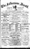 Folkestone, Hythe, Sandgate & Cheriton Herald Saturday 26 December 1891 Page 1
