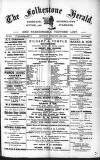 Folkestone, Hythe, Sandgate & Cheriton Herald Saturday 13 February 1892 Page 1