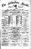 Folkestone, Hythe, Sandgate & Cheriton Herald Saturday 18 June 1892 Page 1