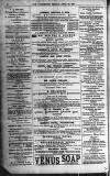 Folkestone, Hythe, Sandgate & Cheriton Herald Saturday 06 April 1895 Page 16