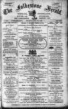 Folkestone, Hythe, Sandgate & Cheriton Herald Saturday 27 April 1895 Page 1