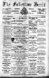 Folkestone, Hythe, Sandgate & Cheriton Herald Saturday 15 December 1900 Page 1